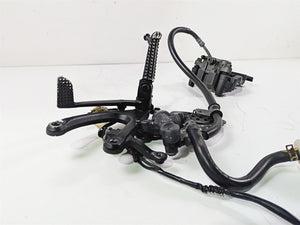 2002 Yamaha YZFR1 R1 Right Footpeg + Master & Caliper Set - Read 5JJ-27420-01