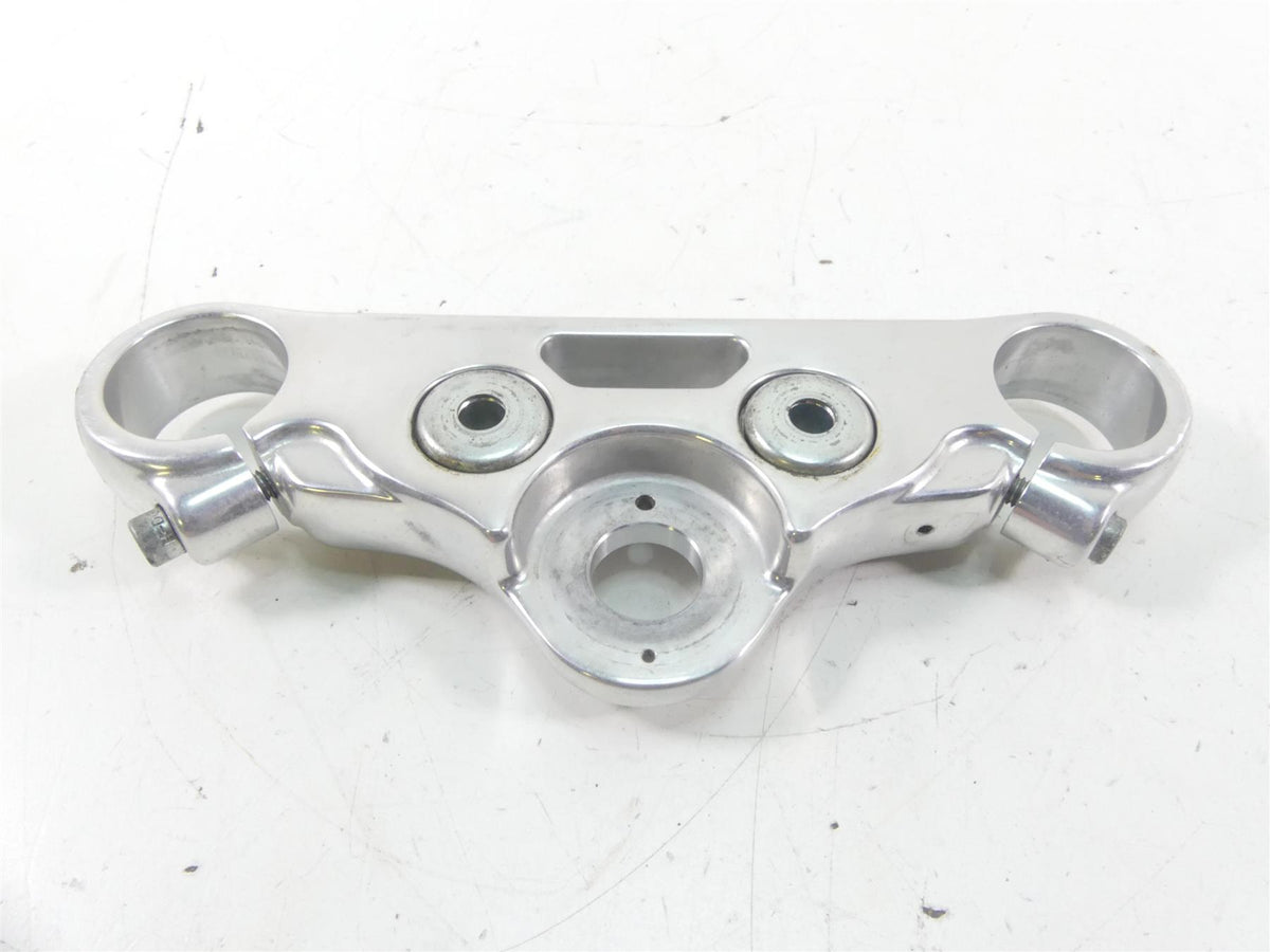 2009 Harley FXDF Dyna Fat Bob Upper Triple Tree Steering Clamp 49mm 47661-08 {{ shop.shopifyCountryName }} - Mototech271