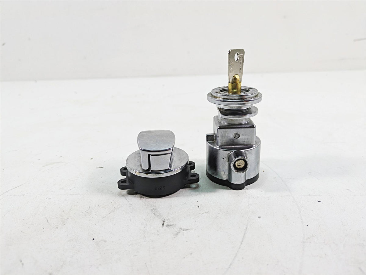 2009 Harley FXDC Dyna Super Glide Custom Ignition Switch Key Lock Set 71430-06B {{ shop.shopifyCountryName }} - Mototech271