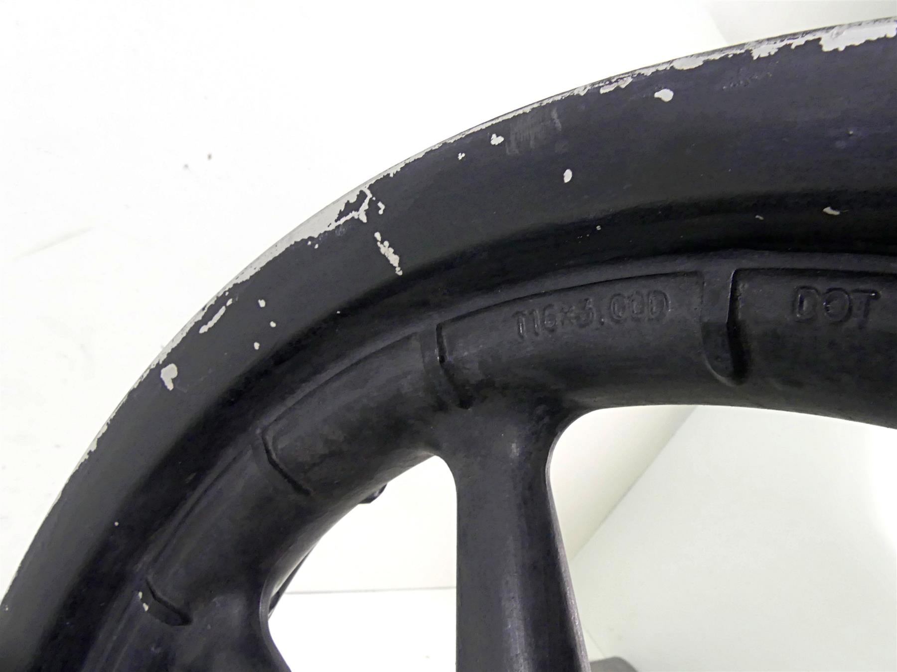 2002 Harley Touring FLHTC Electra Glide Front Wheel Rim 16x3 9 Spoke 43345-00 {{ shop.shopifyCountryName }} - Mototech271