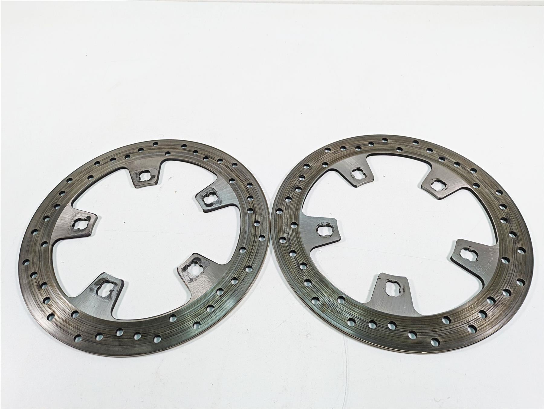 2013 Harley Touring FLHX Street Glide Brembo Front Brake Rotor Disc Set 41500017 {{ shop.shopifyCountryName }} - Mototech271