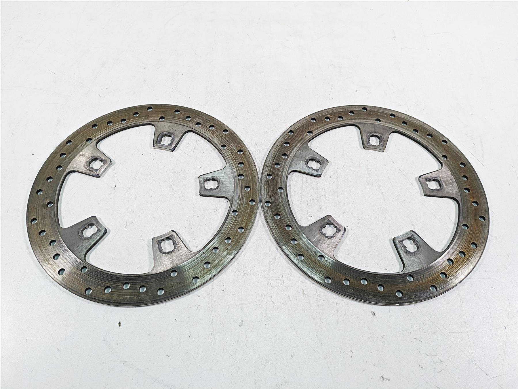 2020 Harley Touring FLHX Street Glide Front Brake Rotor Disc Set 41500017 {{ shop.shopifyCountryName }} - Mototech271