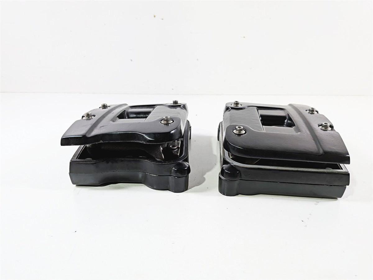 1990 Harley Touring FLHTC Electra Glide Black Rocker Box Valve Covers 17507-85 {{ shop.shopifyCountryName }} - Mototech271