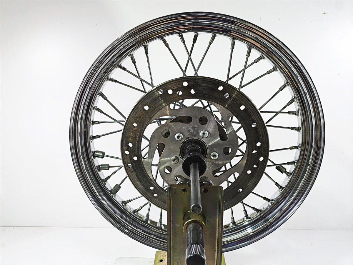 2003 Harley Dyna FXDL Low Rider 100TH Front Wheel Rim 19x2.5 Wobble 43105-05A {{ shop.shopifyCountryName }} - Mototech271