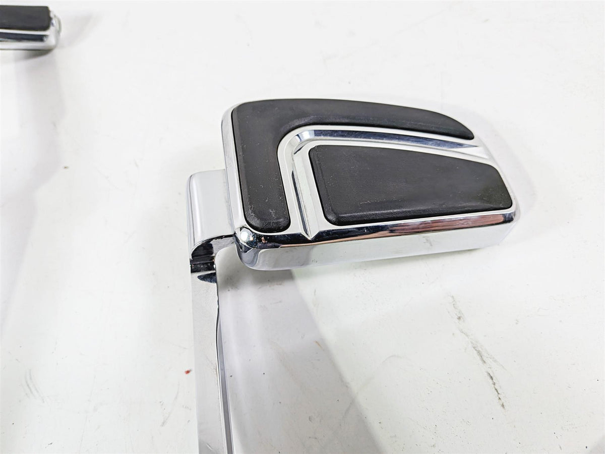 2015 Harley Touring FLTRUSE CVO Road Glide Airflow Chrome Floor Boards 50500436-Mototech271