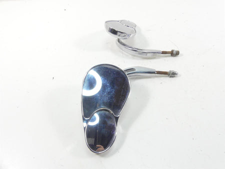 2008 Harley FXCWC Softail Rocker C Split Chrome Rear View Mirrors 91845-03B {{ shop.shopifyCountryName }} - Mototech271