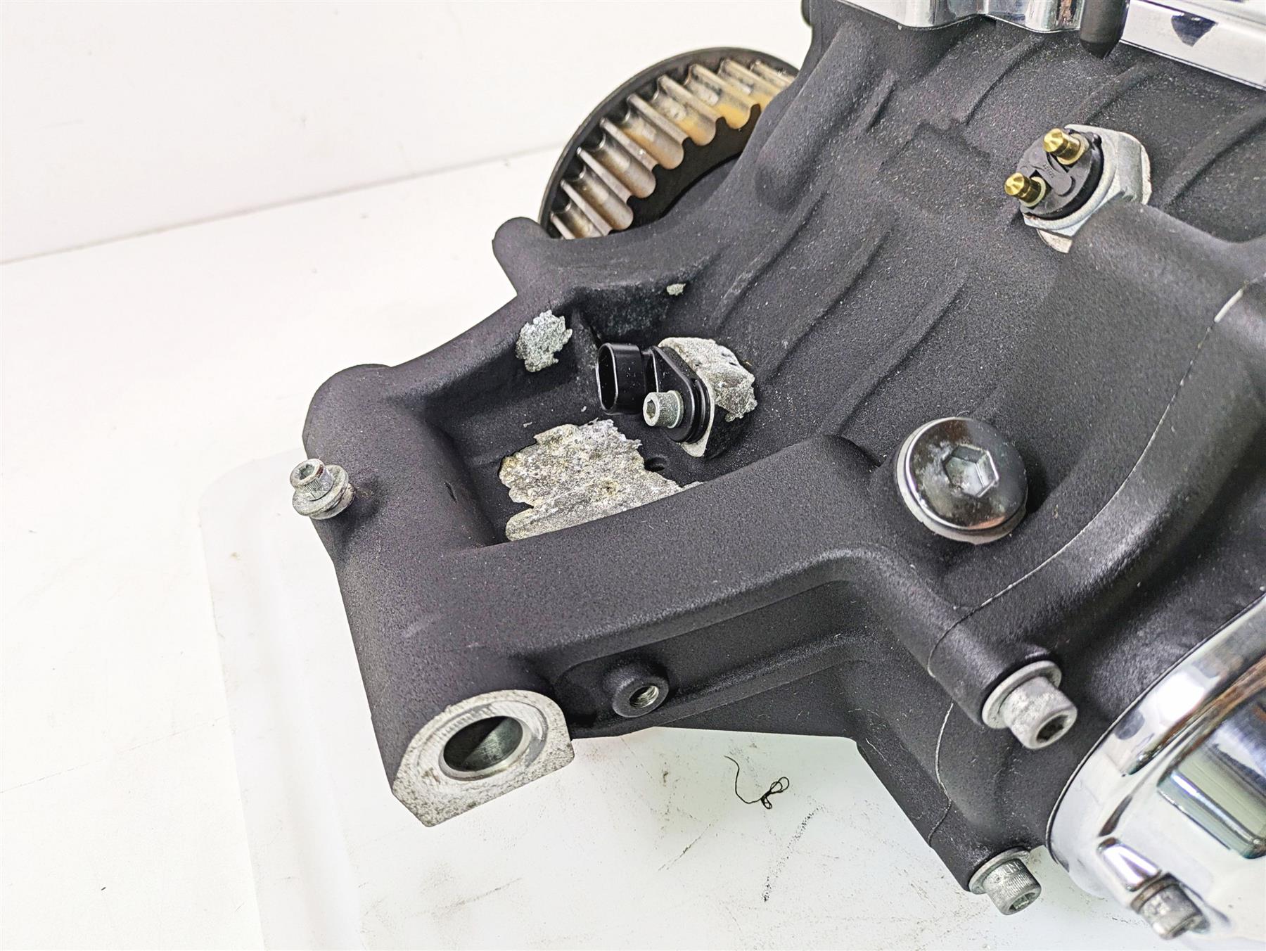 2009 Harley FXCWC Softail Rocker 6-Speed Transmission Gear Box 9k Only 33153-09 {{ shop.shopifyCountryName }} - Mototech271