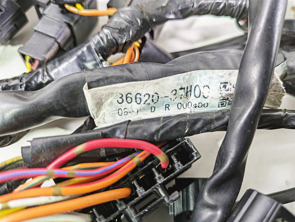 2008 Suzuki GSXR600 Main & Front Wiring Harness Loom No Cuts 36610-37H31 {{ shop.shopifyCountryName }} - Mototech271