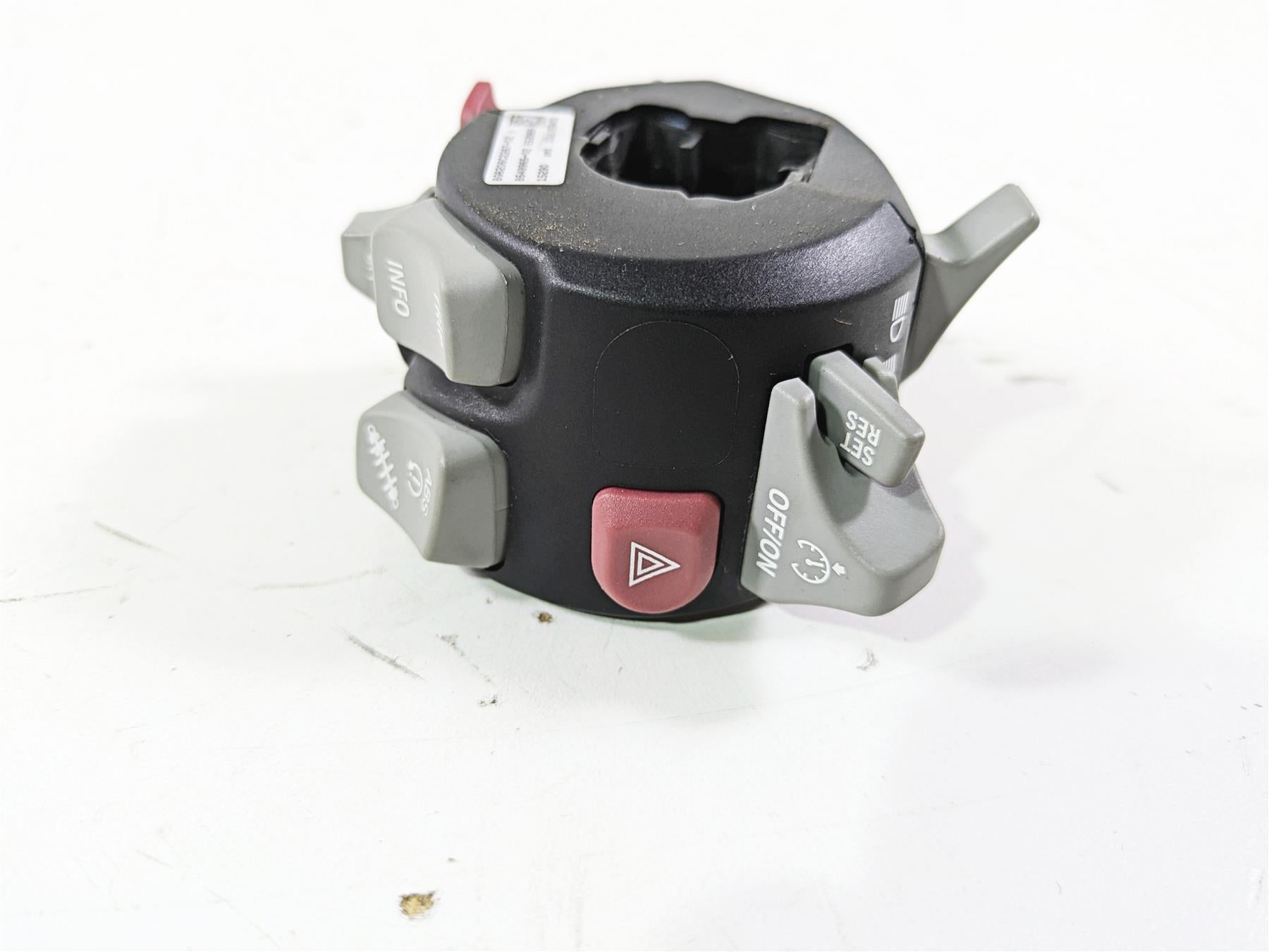 2016 BMW R1200GS GSW K50 Left Hand Control Switch Cruise Abs 61318549965 {{ shop.shopifyCountryName }} - Mototech271