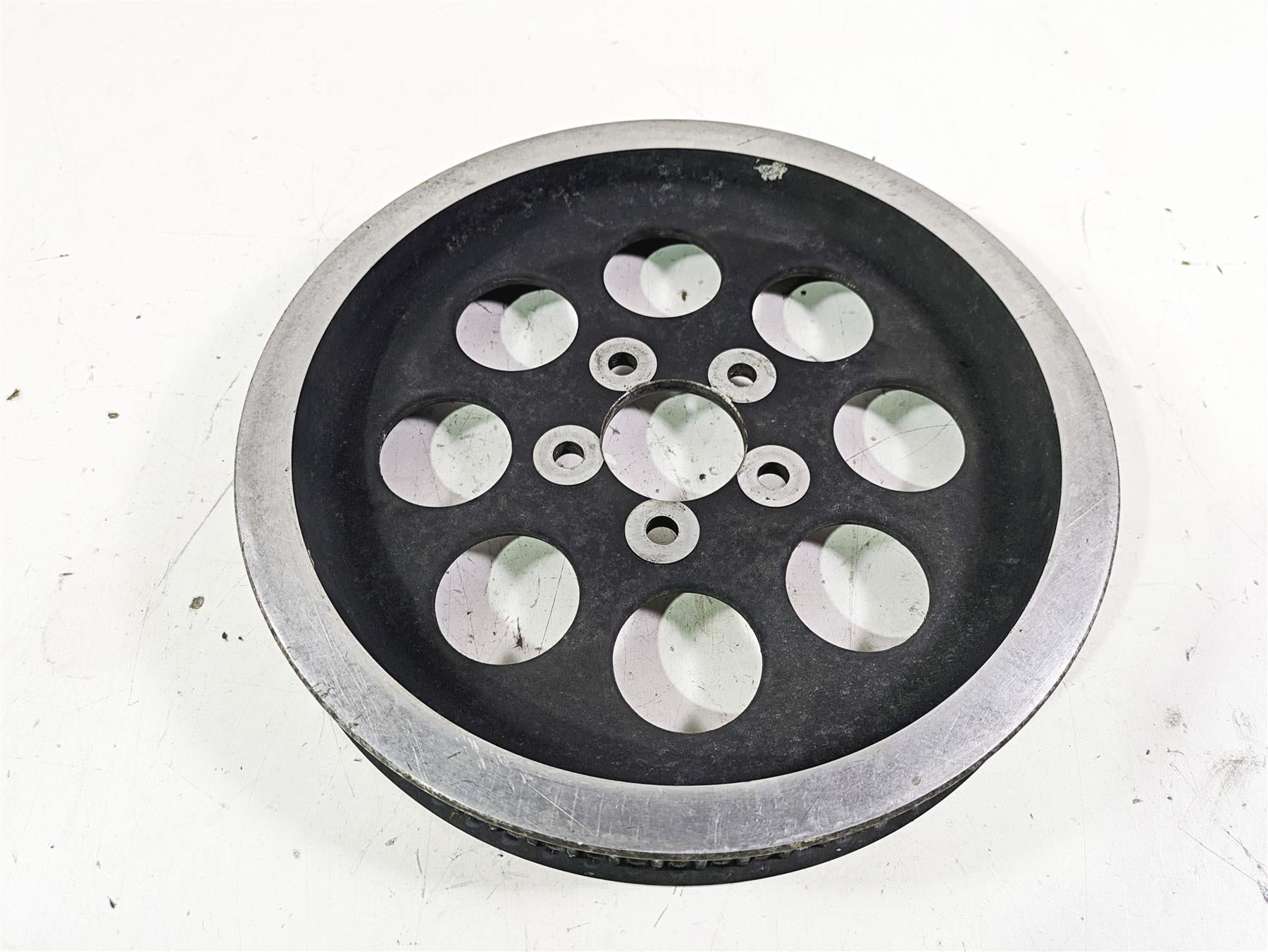 2003 Harley Touring FLHTCUI 100TH E-Glide Rear Drive Belt Pulley 70T 40225-86A {{ shop.shopifyCountryName }} - Mototech271