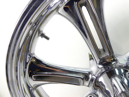 2011 Victory Cross Country Front Rear Chrome Cast Wheel Rim Set 1521383 1521384 {{ shop.shopifyCountryName }} - Mototech271