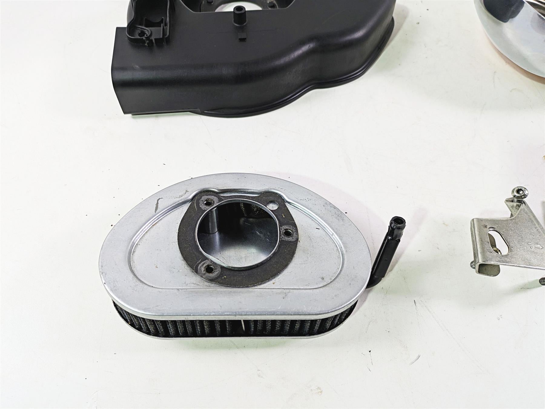 2008 Harley FXDL Dyna Low Rider 105TH Air Cleaner Breather Filter Set 29182-08A {{ shop.shopifyCountryName }} - Mototech271