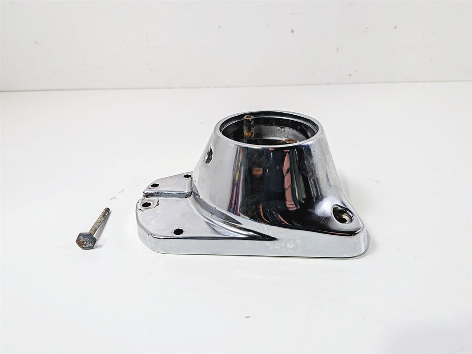 1998 Harley Dyna FXDL Low Rider Crankcase Engine Chrome Side Cover 25256-93A {{ shop.shopifyCountryName }} - Mototech271
