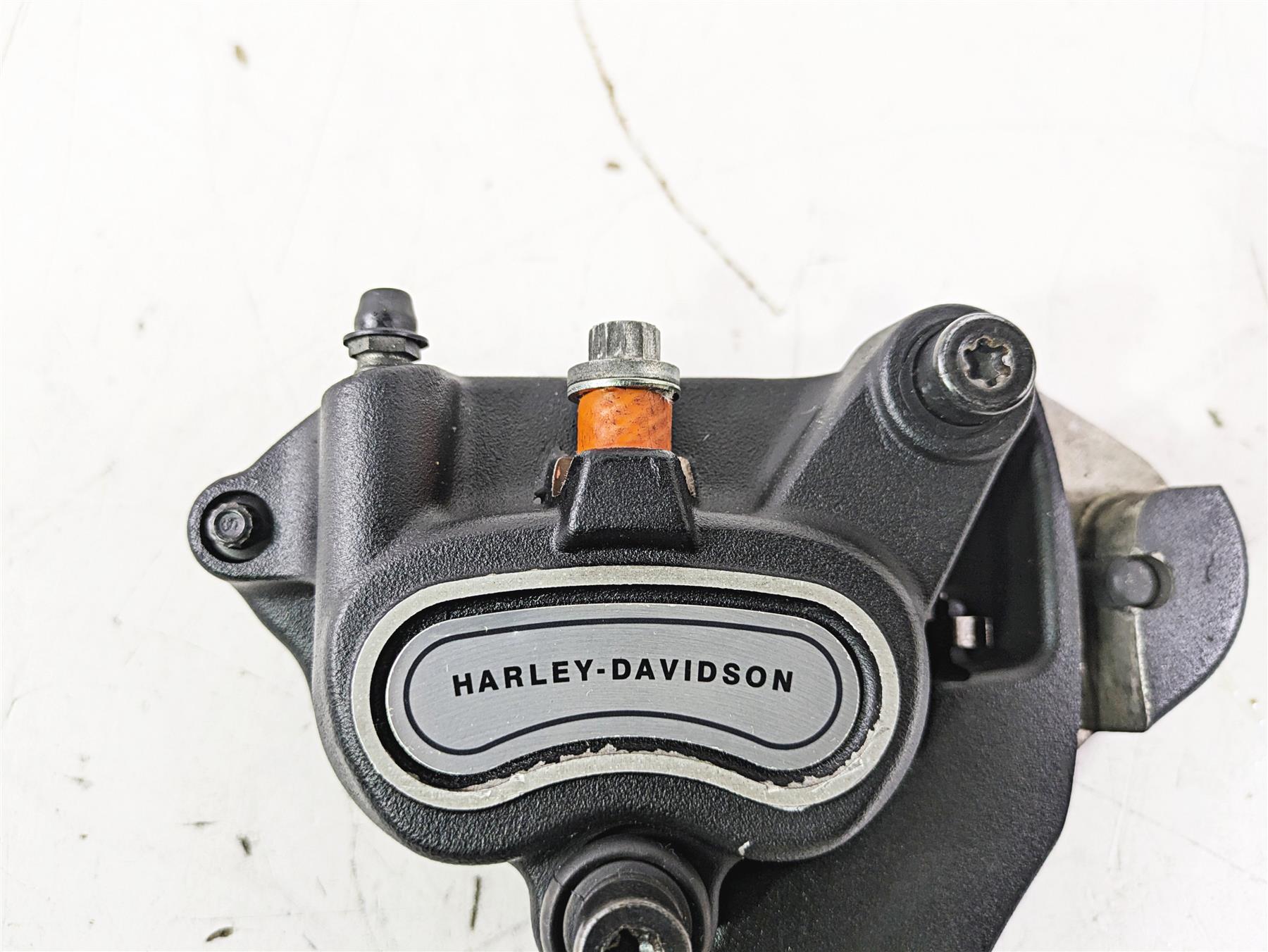 2016 Harley FLSTC Softail Heritage Rear Brake Caliper & Bracket 41300097 {{ shop.shopifyCountryName }} - Mototech271