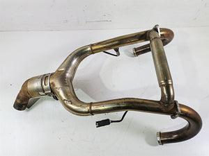 2009 BMW R1200RT K26 Stock Lafranconi Exhaust Header Manifold -Dings 18117716481
