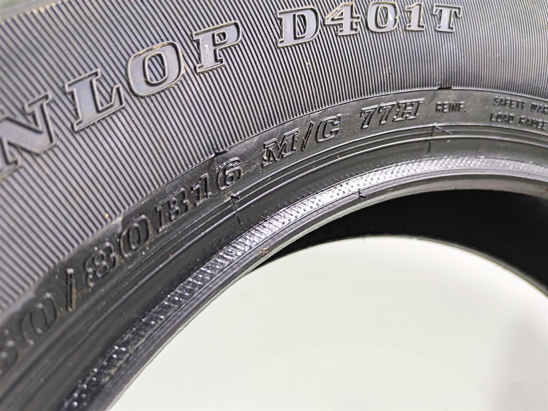 Unused Rear Harley Motorcycle Tire Dunlop D401T 150/80B16 77H 43200063A {{ shop.shopifyCountryName }} - Mototech271