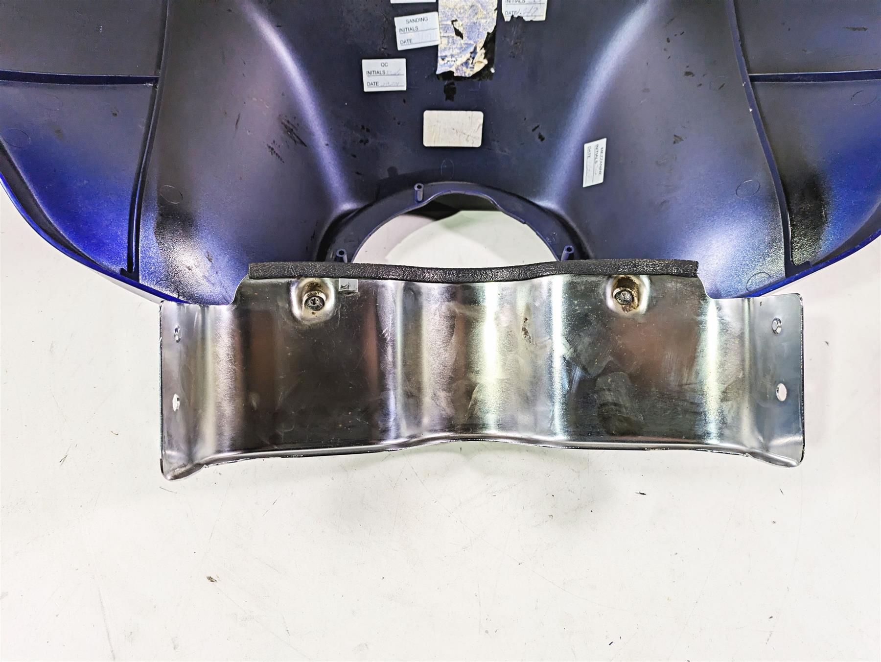 2011 Harley Touring FLHTCUSE CVO E-Glide Front Outer Fairing Blue 58503-05A {{ shop.shopifyCountryName }} - Mototech271