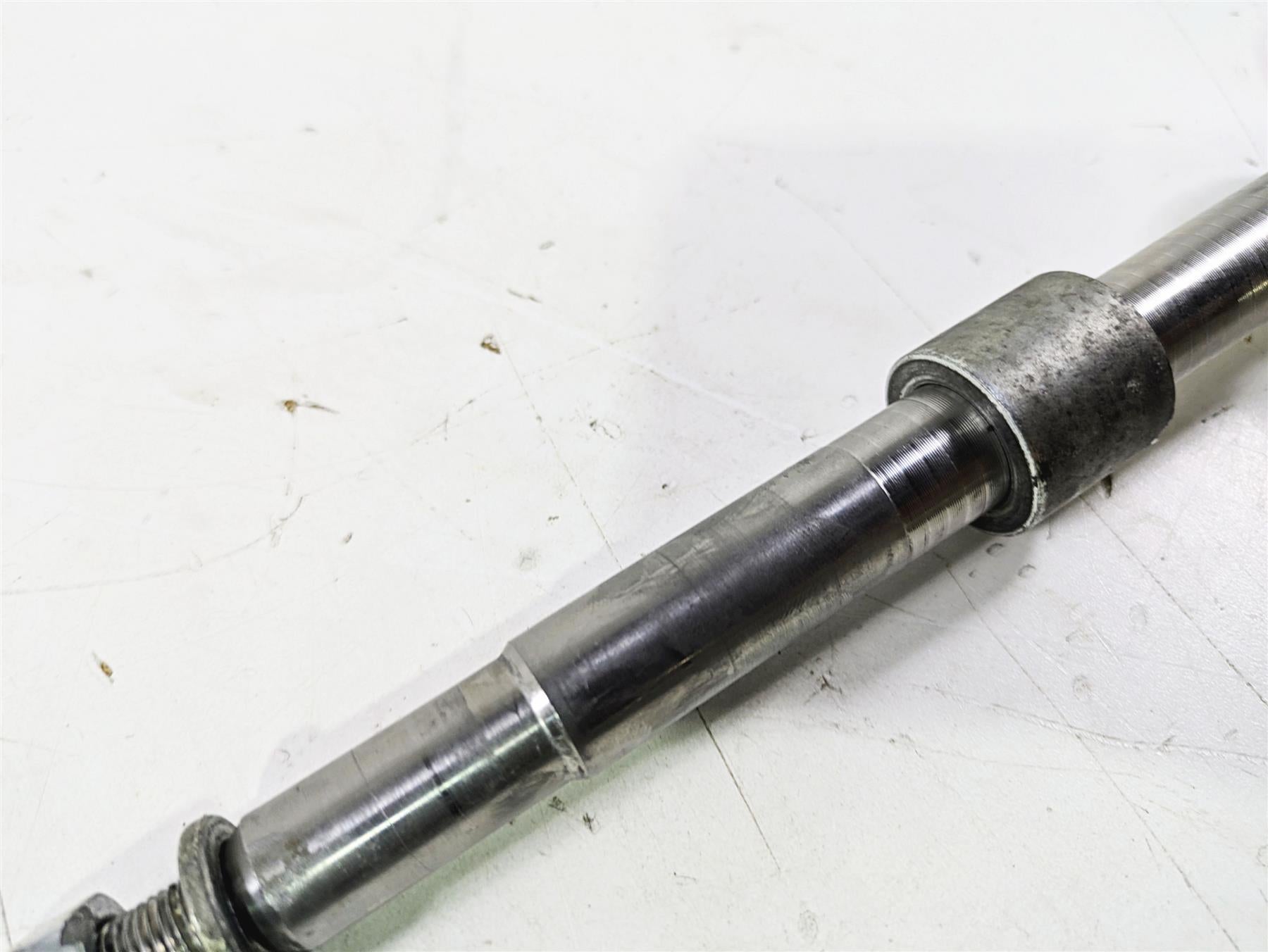 2003 Harley Softail FXSTDI Deuce 100th Front Axle Wheel Spindle 43354-00 {{ shop.shopifyCountryName }} - Mototech271