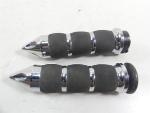 2004 Harley FXDWGI Dyna Wide Glide Avon Spike 1" Handlebar Grip Set 0630-1224 | Mototech271