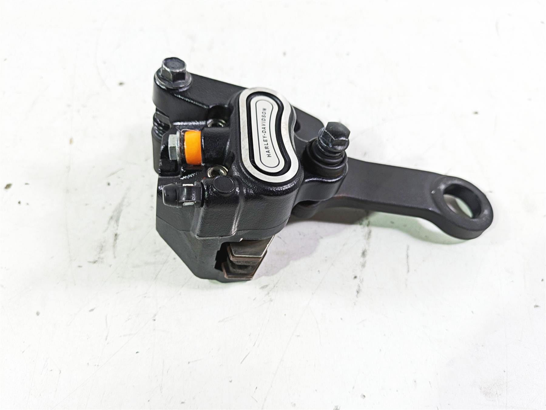 2019 Harley FLHCS Softail Heritage Rear Brake Caliper & Bracket 41300192 {{ shop.shopifyCountryName }} - Mototech271
