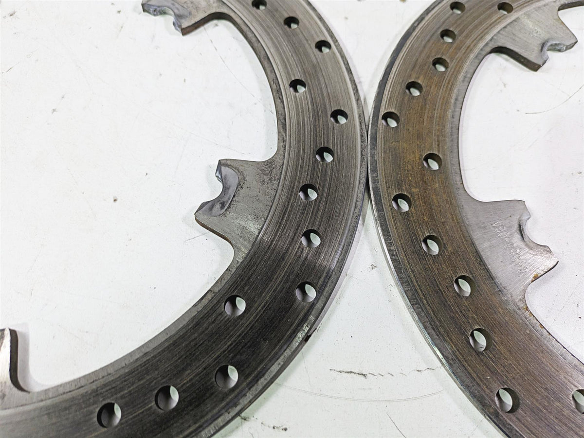 2015 Harley FXDL Dyna Low Rider Front Brake Disc Rotor Set 44553-06A {{ shop.shopifyCountryName }} - Mototech271