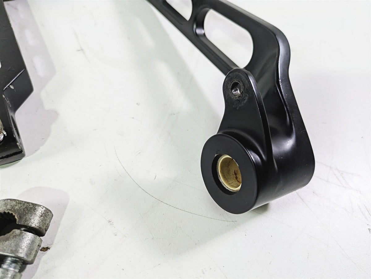 2008 Harley FLSTSB Cross Bones Diamond Black Brake Pedal & Shifter 46718-08 {{ shop.shopifyCountryName }} - Mototech271