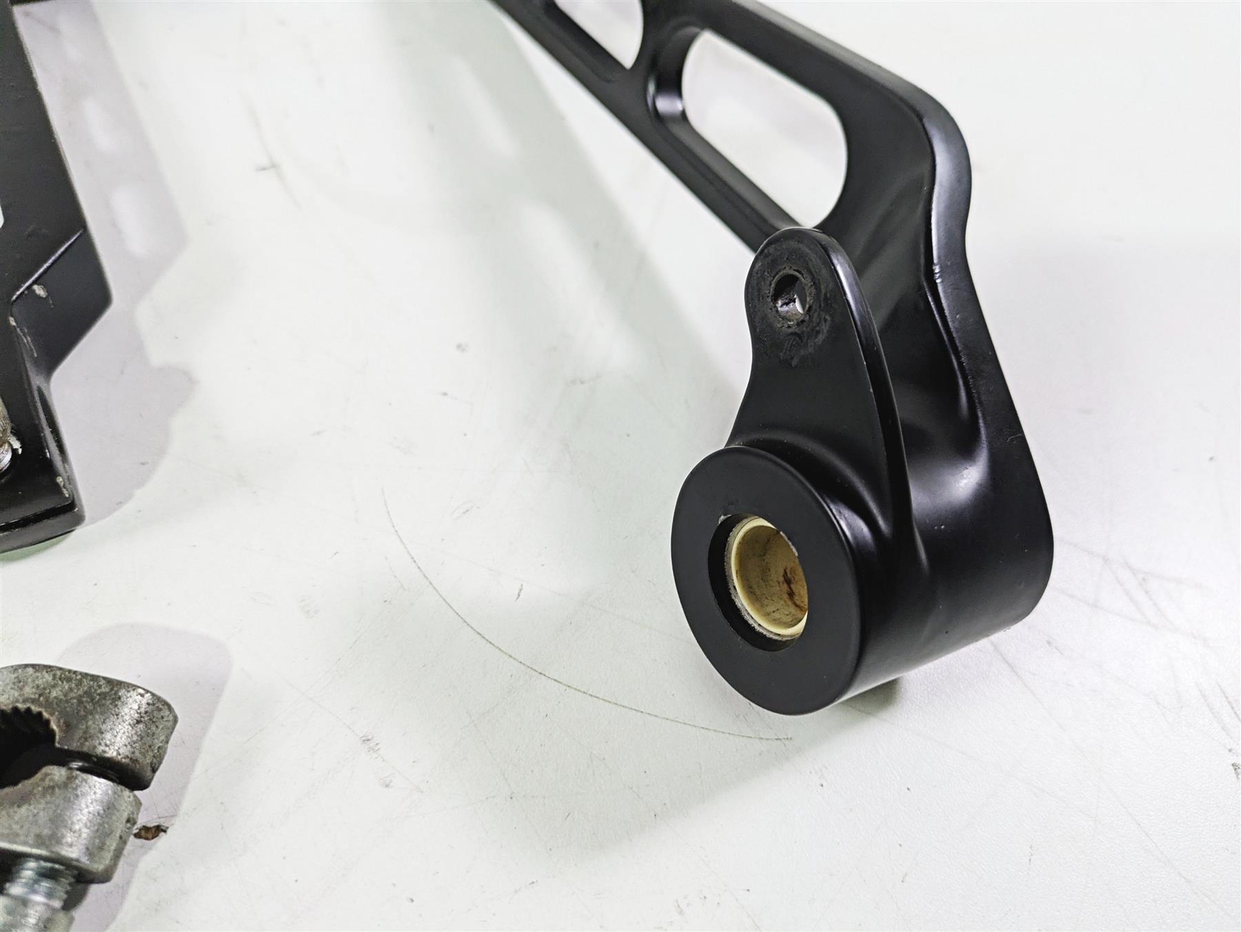 2008 Harley FLSTSB Cross Bones Diamond Black Brake Pedal & Shifter 46718-08 {{ shop.shopifyCountryName }} - Mototech271