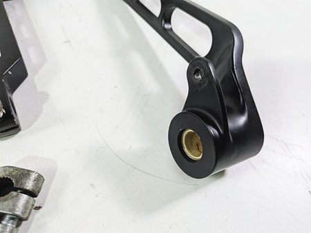 2008 Harley FLSTSB Cross Bones Diamond Black Brake Pedal & Shifter 46718-08 {{ shop.shopifyCountryName }} - Mototech271