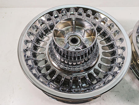 2010 Harley Touring FLHTCU Electra Glide Front Rear Chrome Wheel Set 43300161 {{ shop.shopifyCountryName }} - Mototech271