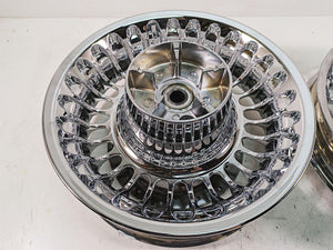 2010 Harley Touring FLHTCU Electra Glide Front Rear Chrome Wheel Set 43300161