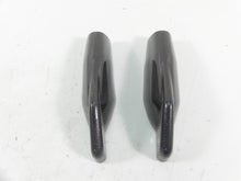 Load image into Gallery viewer, 2011 Ducati Hypermotard 1100 SP Front Fork Lower Carbon Fiber Guards 46012801E | Mototech271
