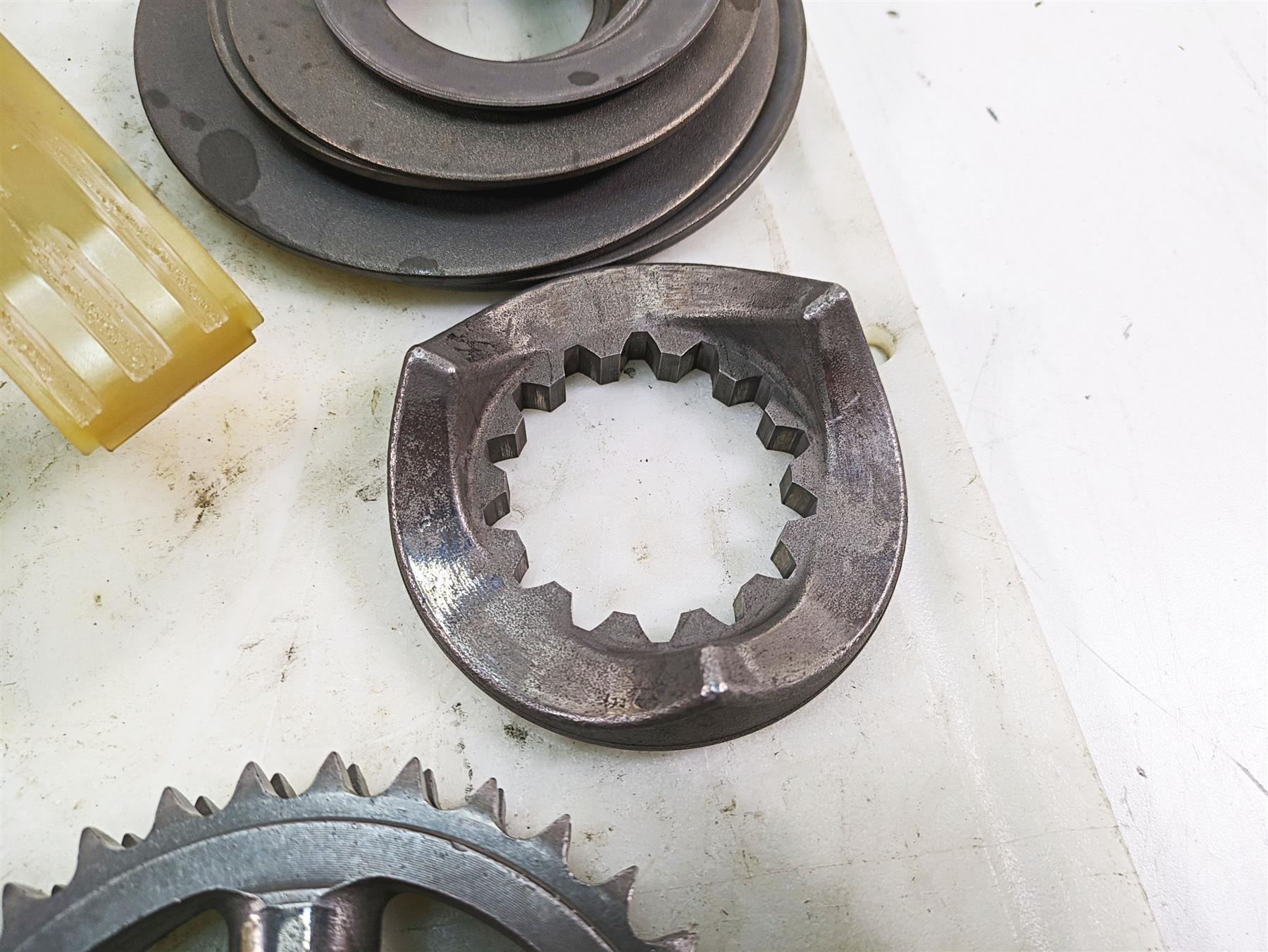 2009 Harley FXCWC Softail Rocker C Primary Drive Clutch Kit - 26k 37813-06A {{ shop.shopifyCountryName }} - Mototech271