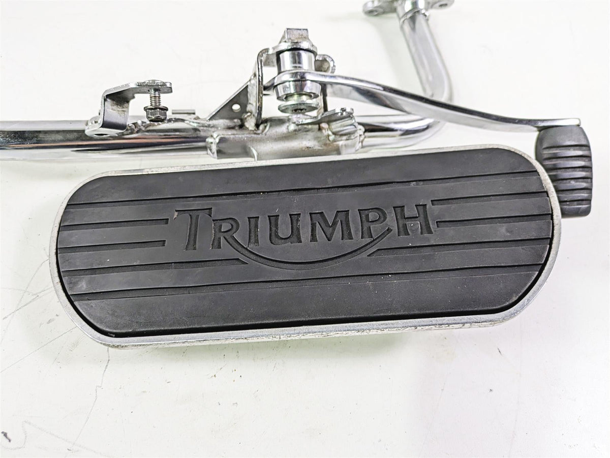 2006 Triumph Rocket 3 Right Rider Foot Peg Mount & Brake Pedal T2083010 {{ shop.shopifyCountryName }} - Mototech271