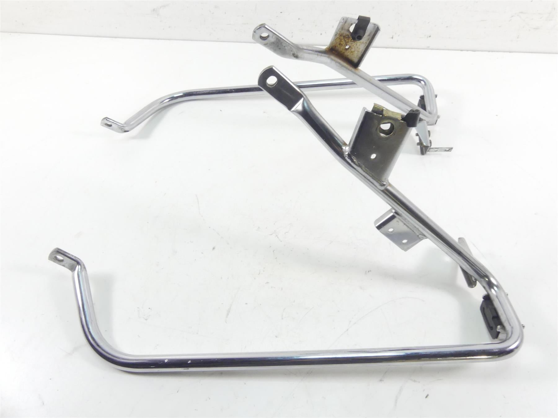 2011 Harley Touring FLTRU Road Glide Saddlebag Mount Holder Rail Set 49206-09A {{ shop.shopifyCountryName }} - Mototech271