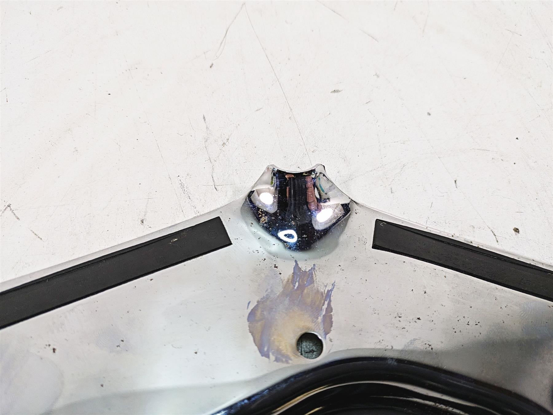 2009 Harley Touring FLHTCU Electra Glide Zodiac Cylinder Base Cover 105055 {{ shop.shopifyCountryName }} - Mototech271