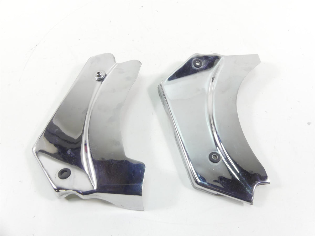 2001 Moto Guzzi California Sp 1100 Front Frame Chrome Neck Cover Set GU03979140 {{ shop.shopifyCountryName }} - Mototech271