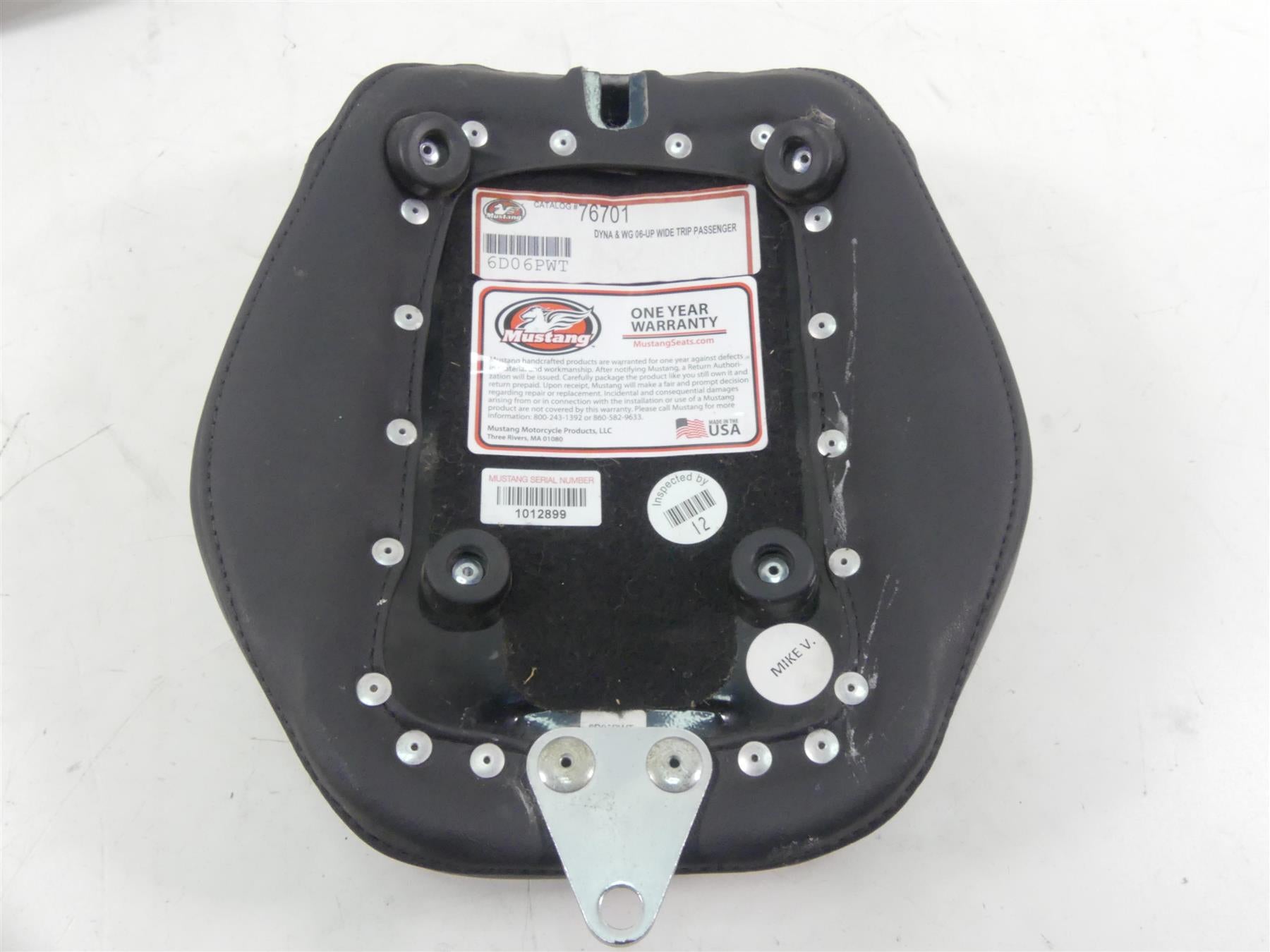 2014 Harley Dyna FXDF Fat Bob Mustang Wide Tripper Front Rear Seat Saddle 76701 {{ shop.shopifyCountryName }} - Mototech271