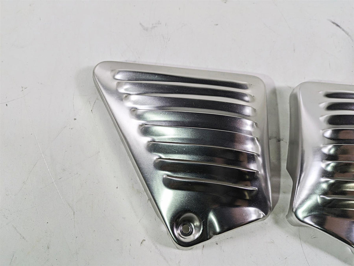 2006 Harley VRSCR Street V-Rod Silver Neck Cover fairing Set 66155-03 66156-03 {{ shop.shopifyCountryName }} - Mototech271