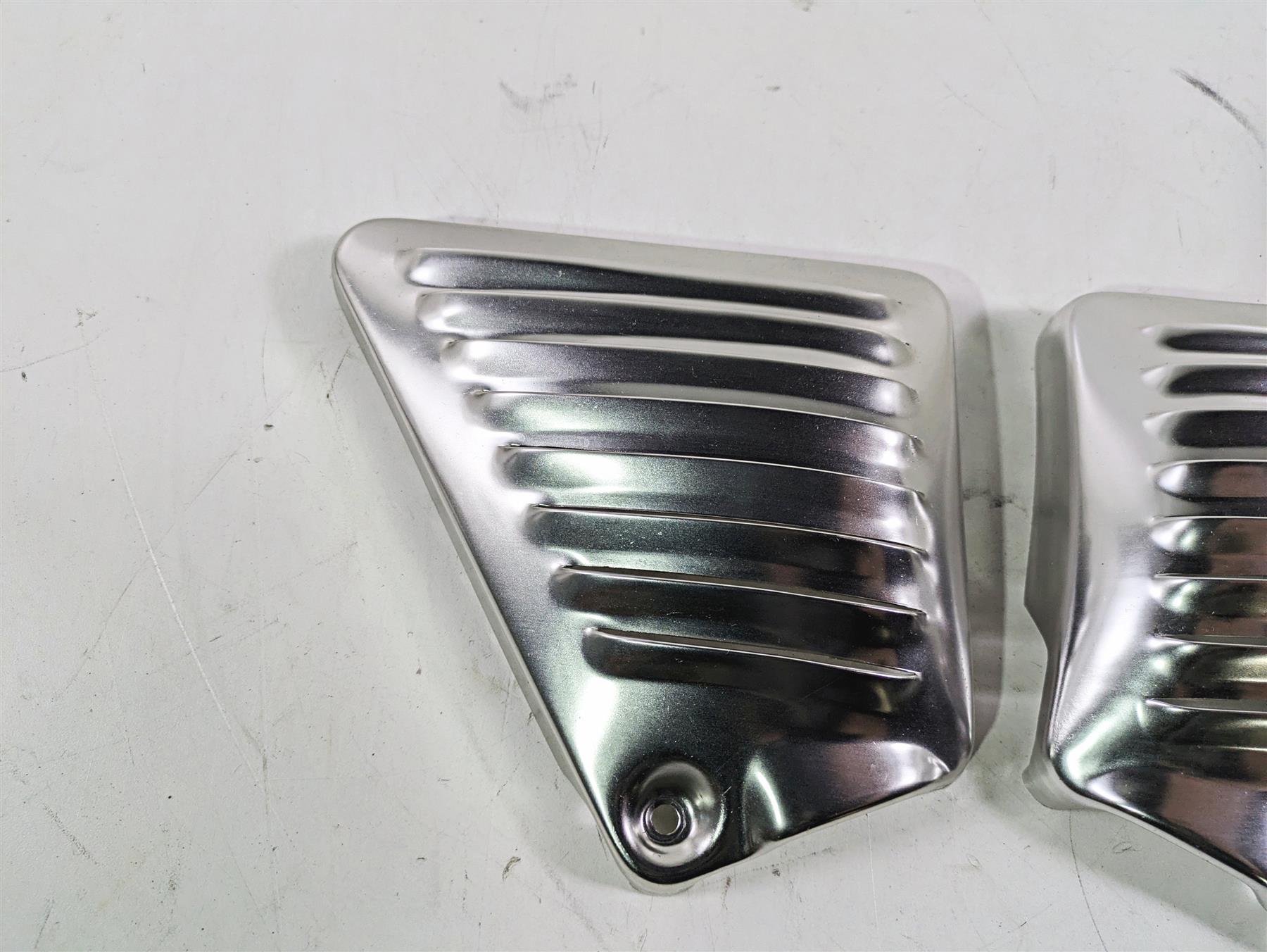 2006 Harley VRSCR Street V-Rod Silver Neck Cover fairing Set 66155-03 66156-03 {{ shop.shopifyCountryName }} - Mototech271