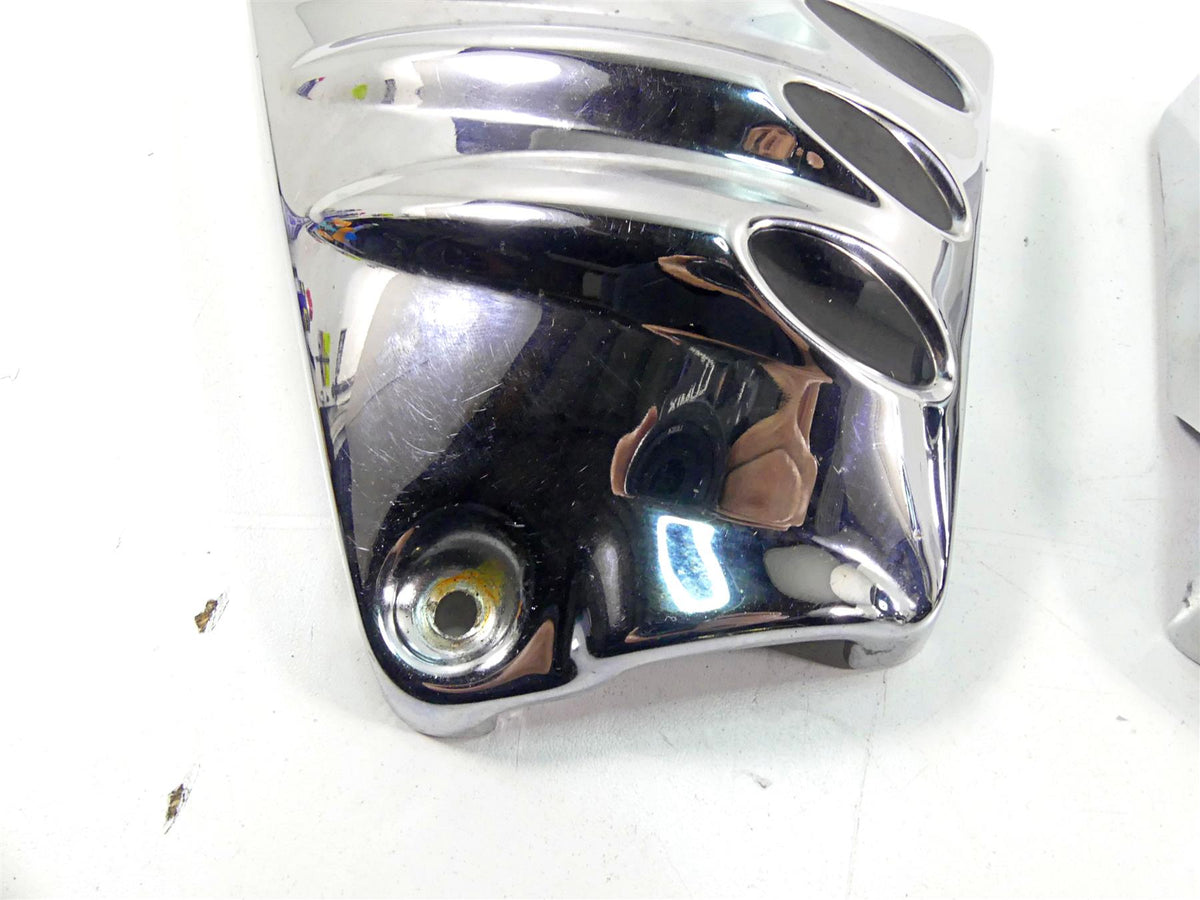 2005 Harley VRSCSE CVO V-Rod Neck Chrome Cover Fairing Set 66337-05 66338-05 {{ shop.shopifyCountryName }} - Mototech271