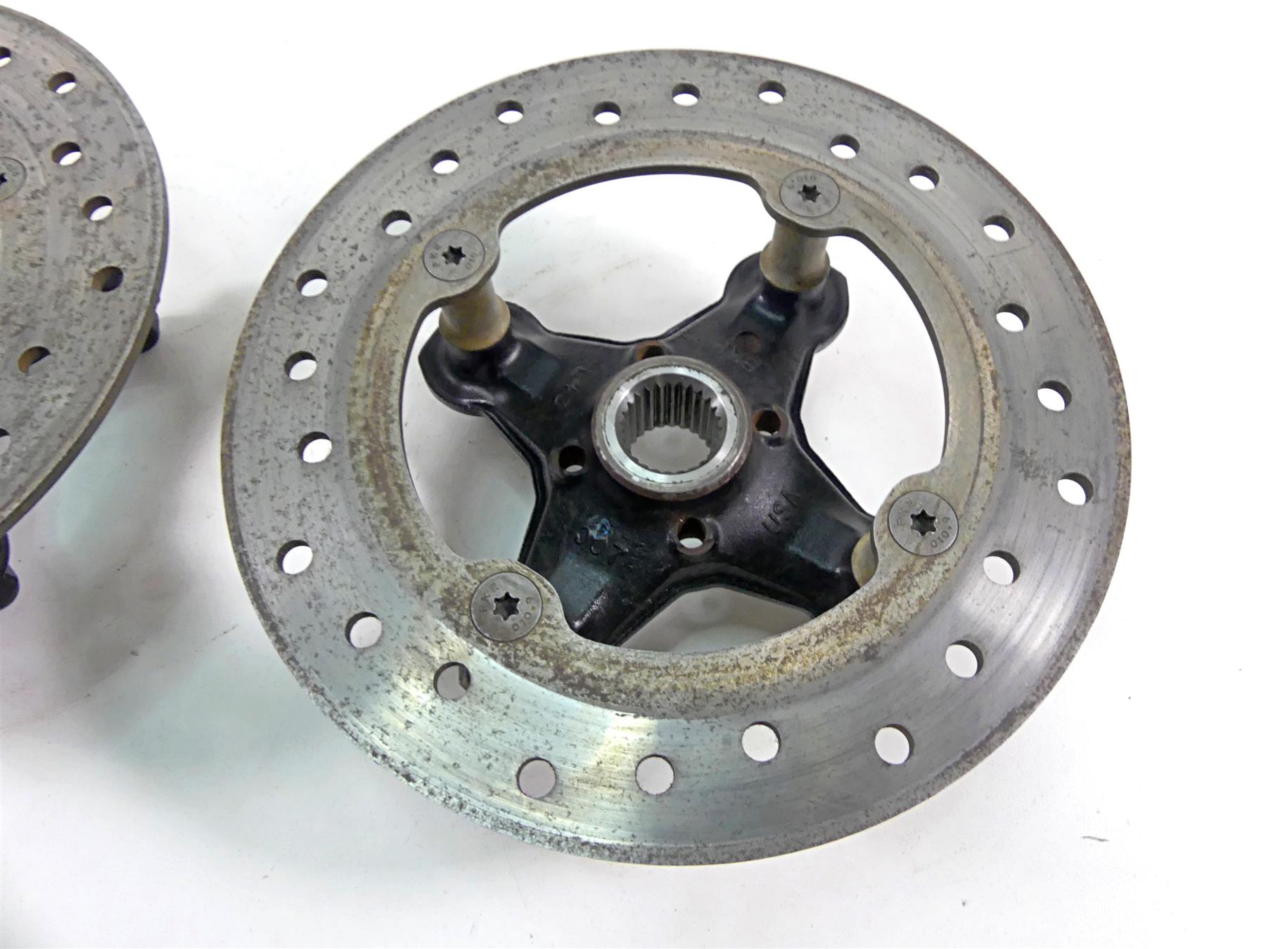 2018 Can Am Commander 1000R XT Front Brake Rotor Wheel Hub Set 705401314 {{ shop.shopifyCountryName }} - Mototech271