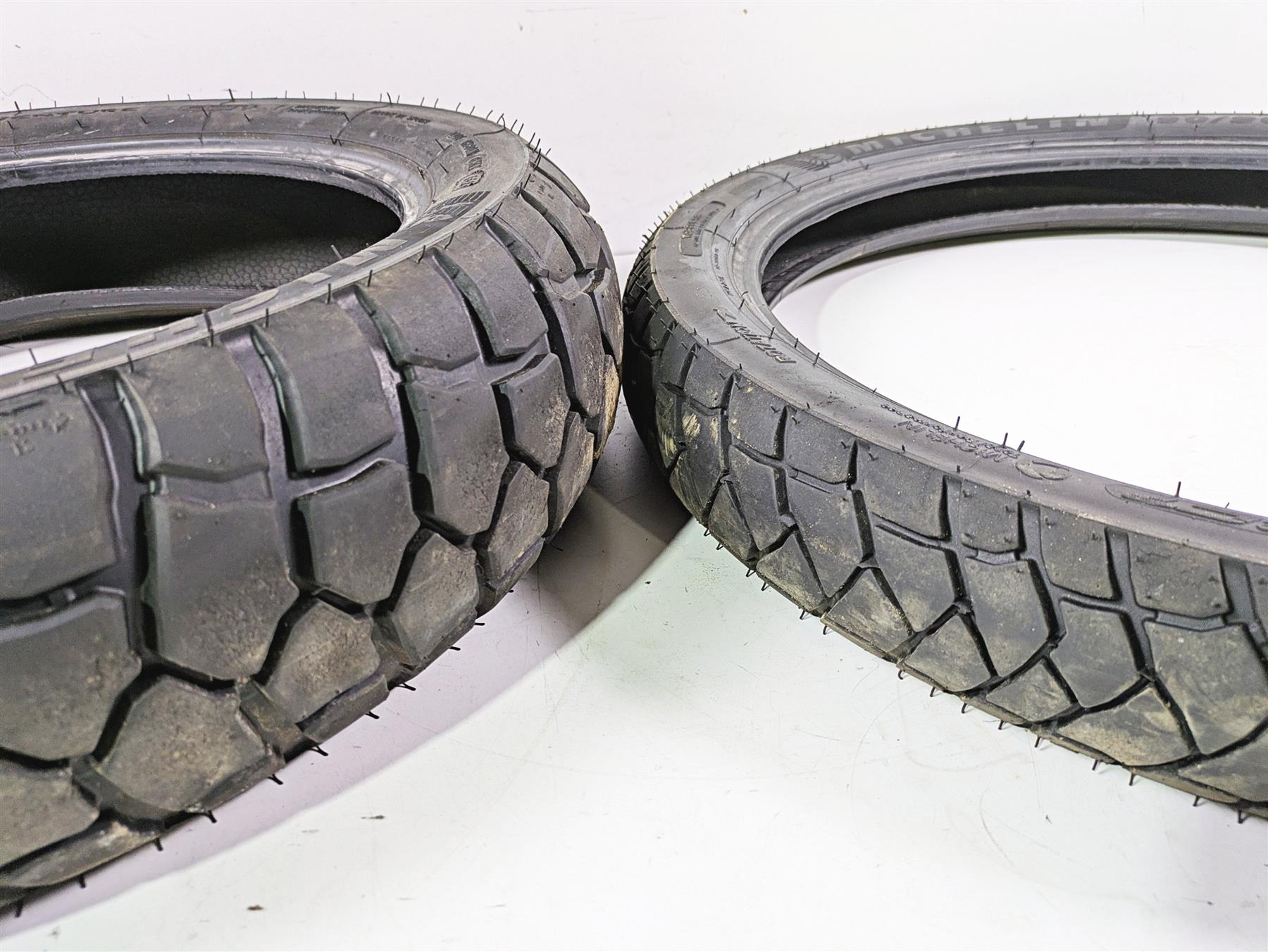 Used Motorcycle Tire Set Michelin Anakee Adventure 2CT 150/70R17 90/90R21 {{ shop.shopifyCountryName }} - Mototech271