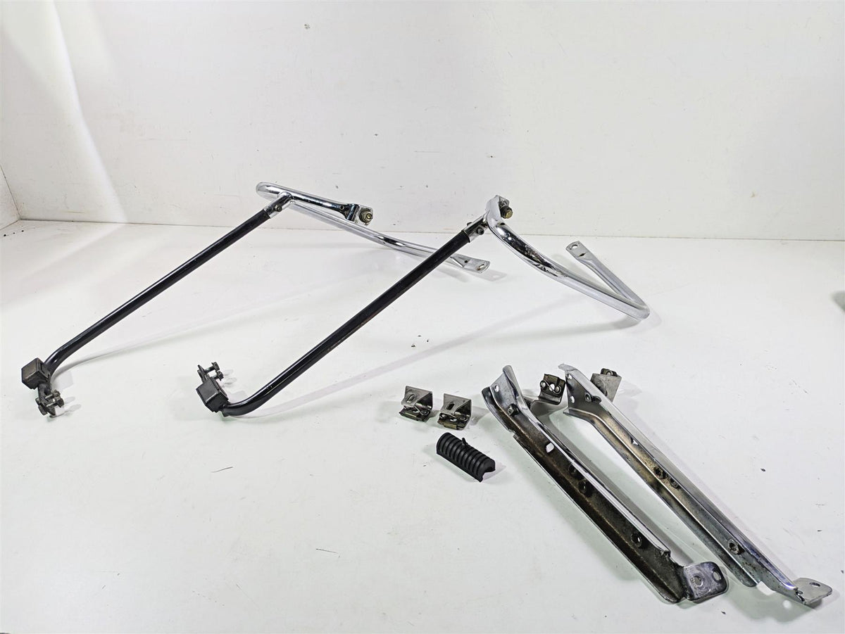 1998 Harley Touring FLHRCI Road King Saddlebag Rail Guard Support Set 49187-97 {{ shop.shopifyCountryName }} - Mototech271