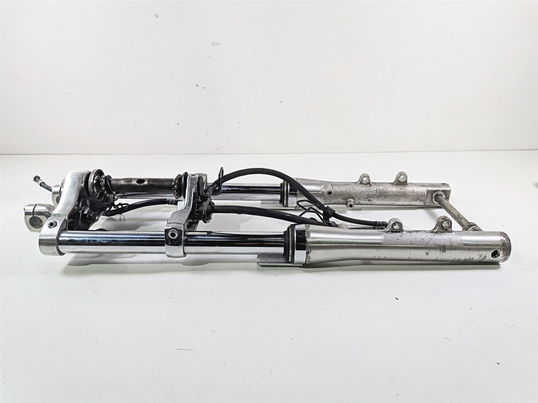 2007 Yamaha XVS1100 V-Star Custom Straight Front Fork Tree Set Read 5KS-23102-10 {{ shop.shopifyCountryName }} - Mototech271