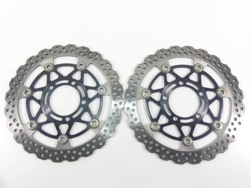 2012 Kawasaki ZX1400 ZX14R Ninja Front Brake Rotor Disc Set 41080-0570-5C | Mototech271