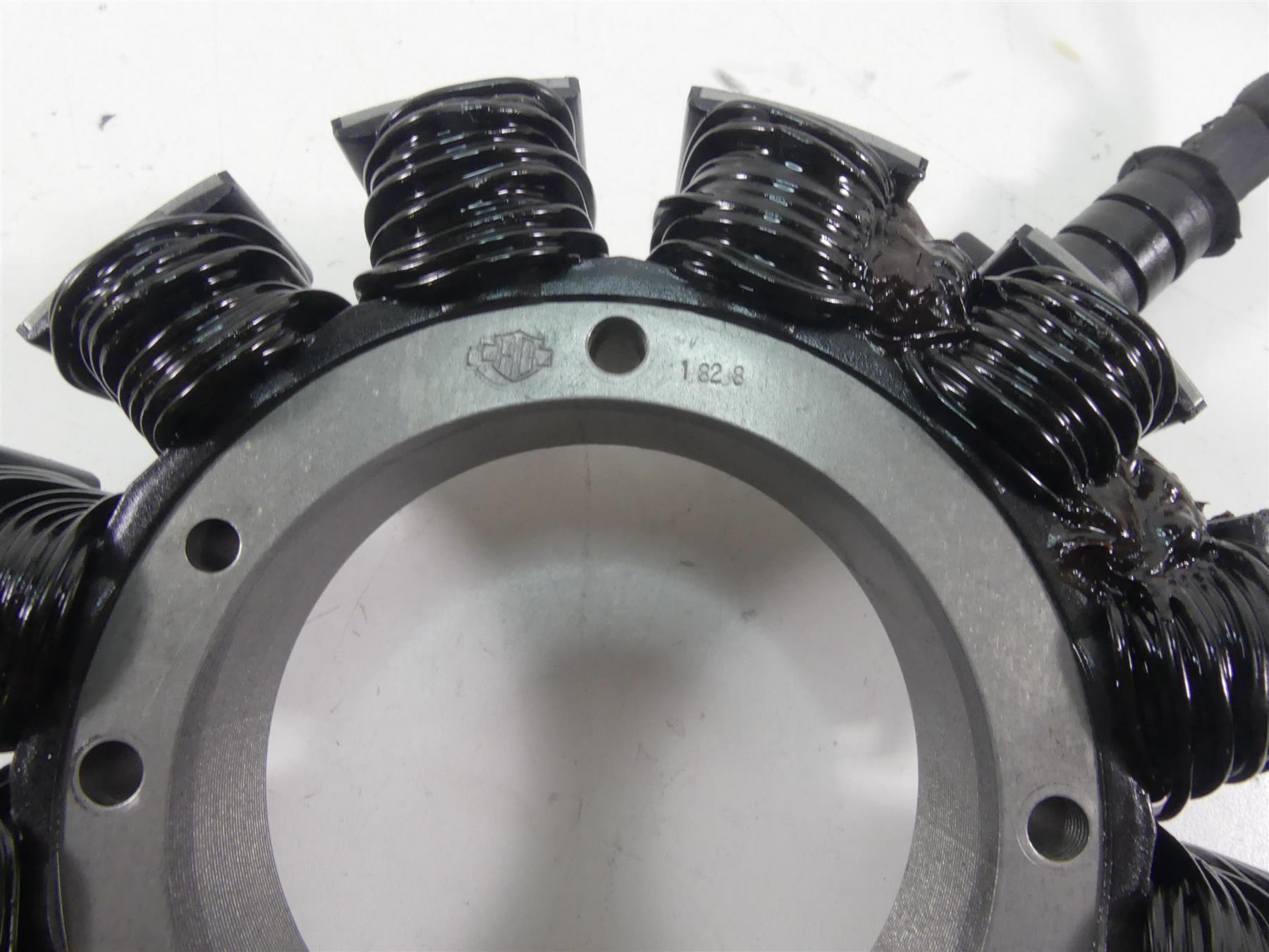 1999 Harley Touring FLHTCUI Electra Glide Alternator Generator Stator 29987-99B {{ shop.shopifyCountryName }} - Mototech271