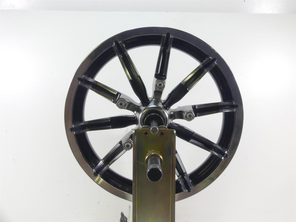 2014 Harley Touring FLHTK Electra Glide Front 17x3 Impeller Wheel Rim 43300386 {{ shop.shopifyCountryName }} - Mototech271