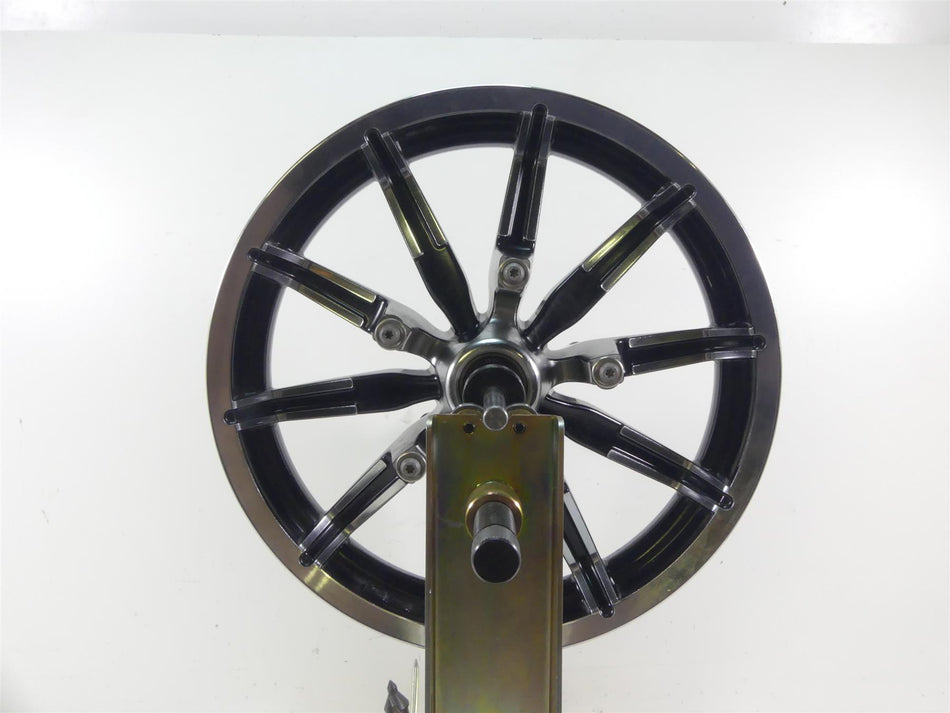 2014 Harley Touring FLHTK Electra Glide Front 17x3 Impeller Wheel Rim 43300386 {{ shop.shopifyCountryName }} - Mototech271