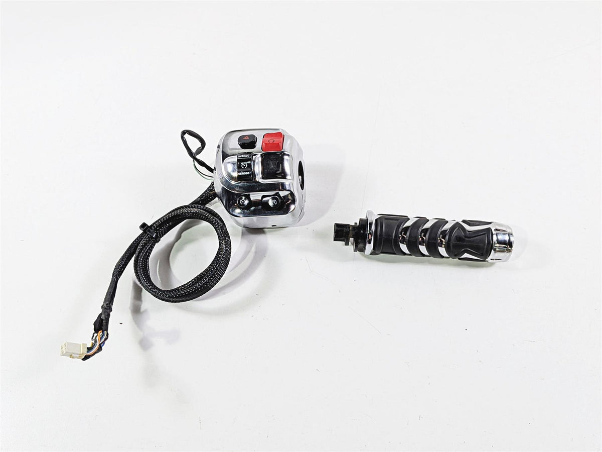 2015 Indian Chieftain Right Hand Chrome Start Stop Control Switch - Read 2413027-Mototech271
