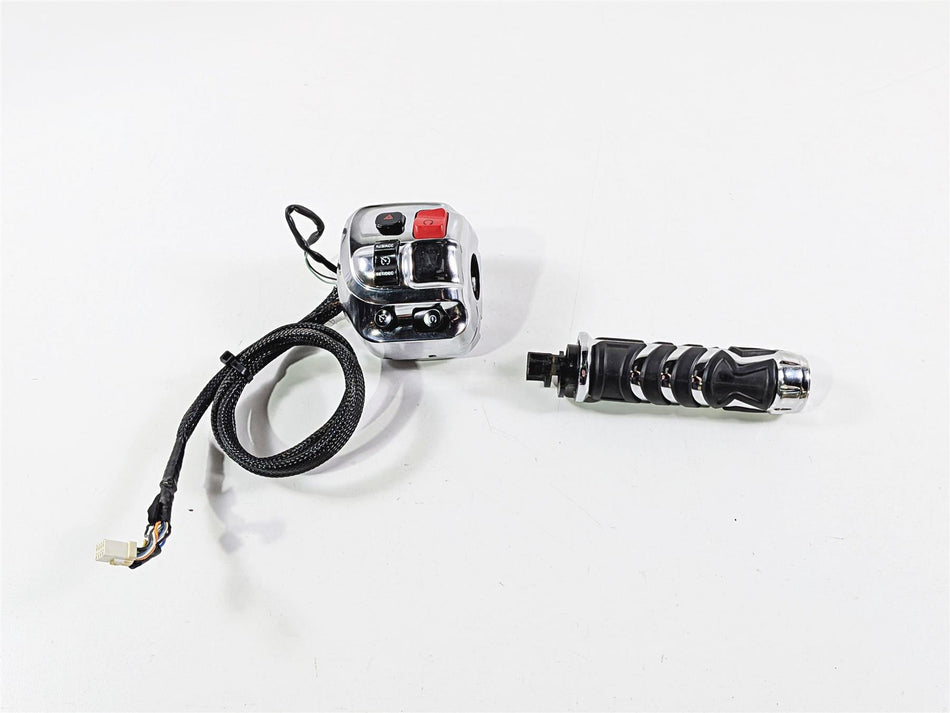 2015 Indian Chieftain Right Hand Chrome Start Stop Control Switch - Read 2413027-Mototech271